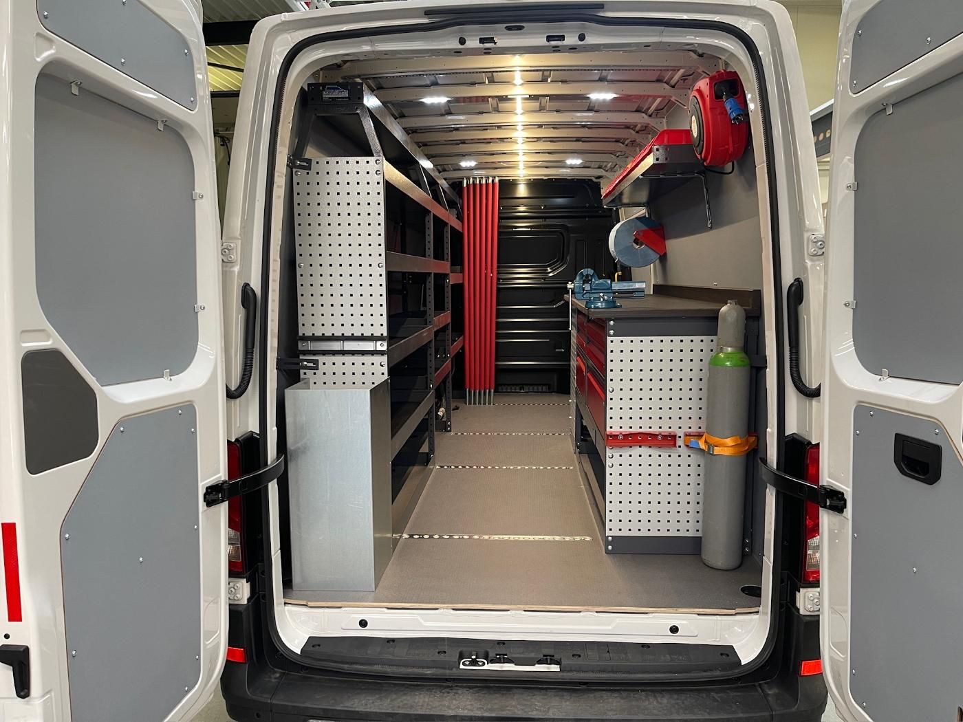 Reksystemen Op Maat Inrichting Bestelwagens 117
