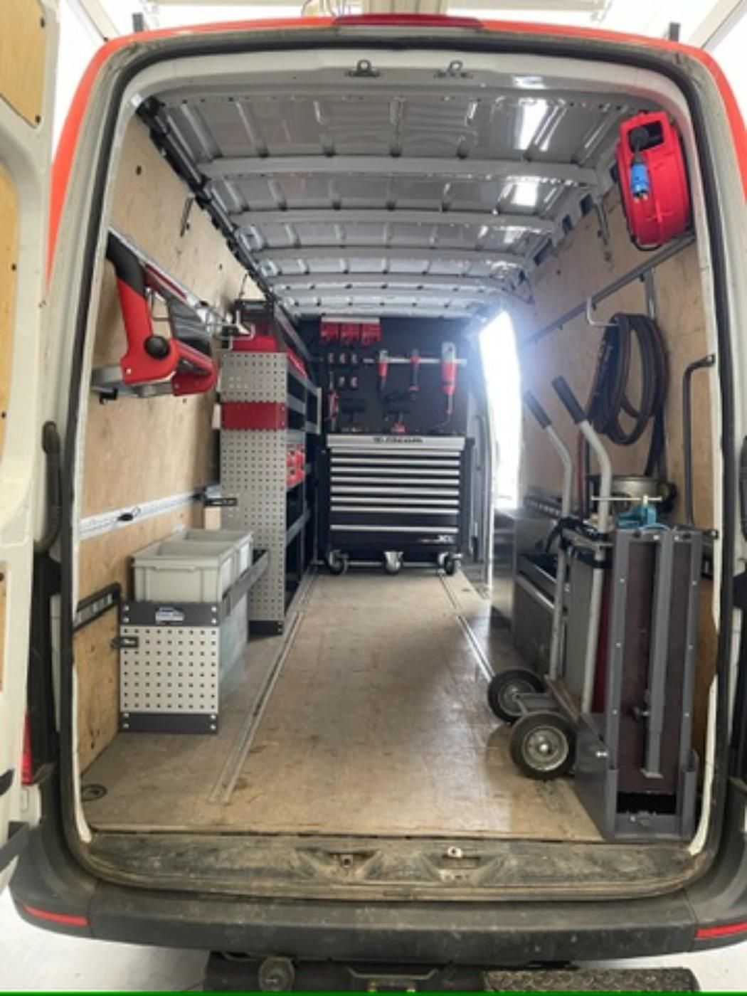 Reksystemen Op Maat Inrichting Bestelwagens 73