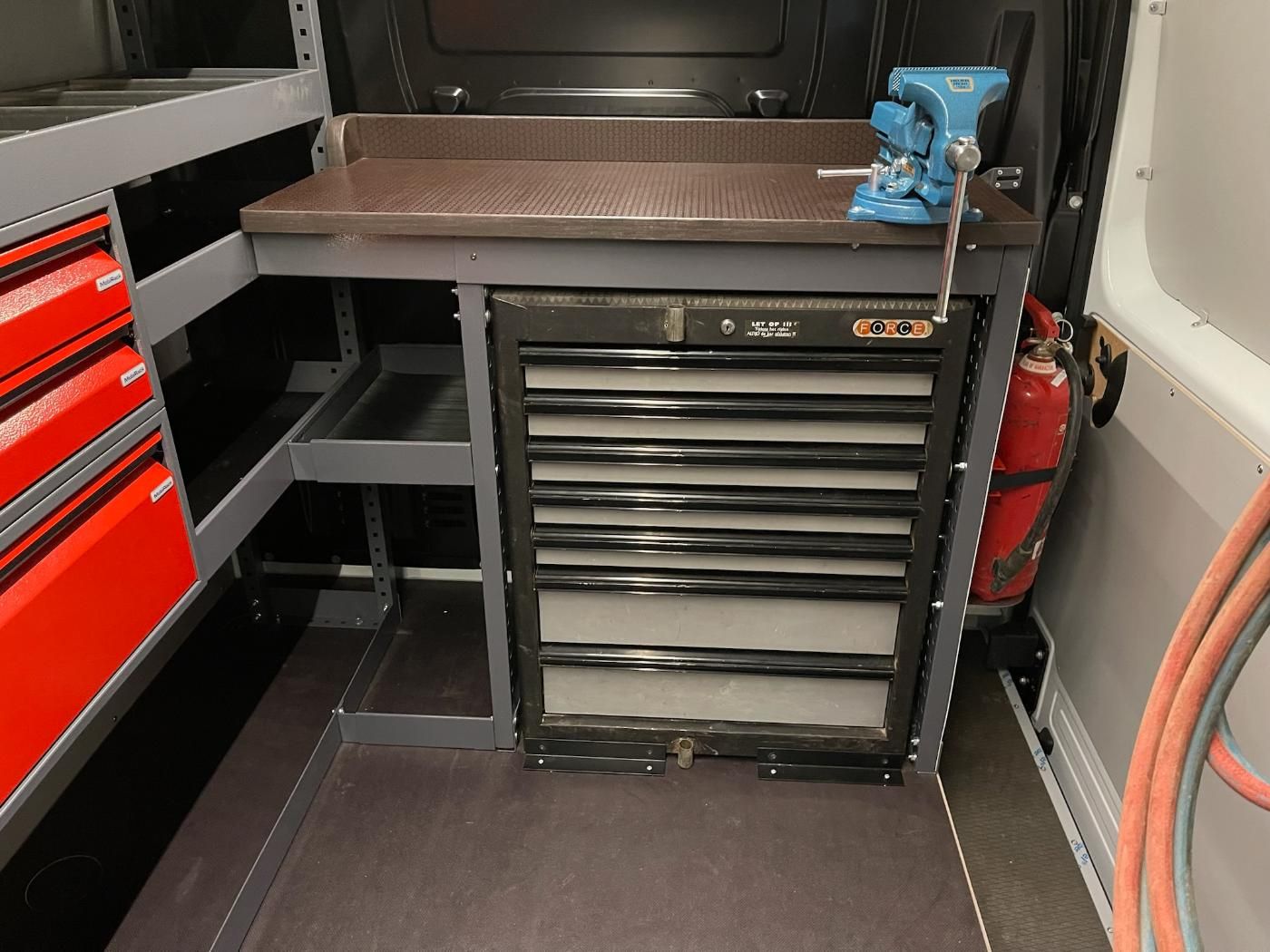 Reksystemen Op Maat Inrichting Bestelwagens 8