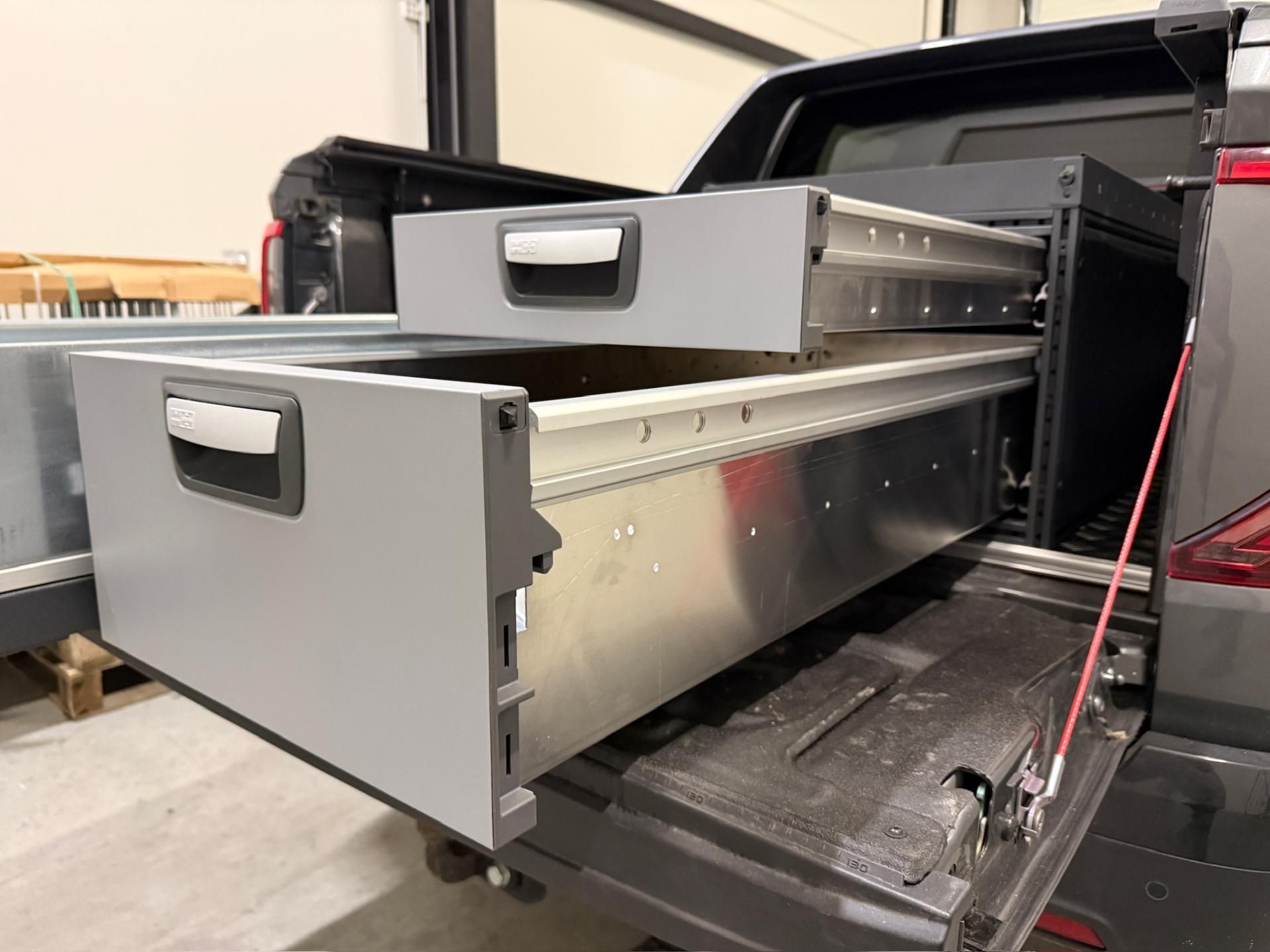 Aluminium Opberglade Pickup Bedrijfswagen