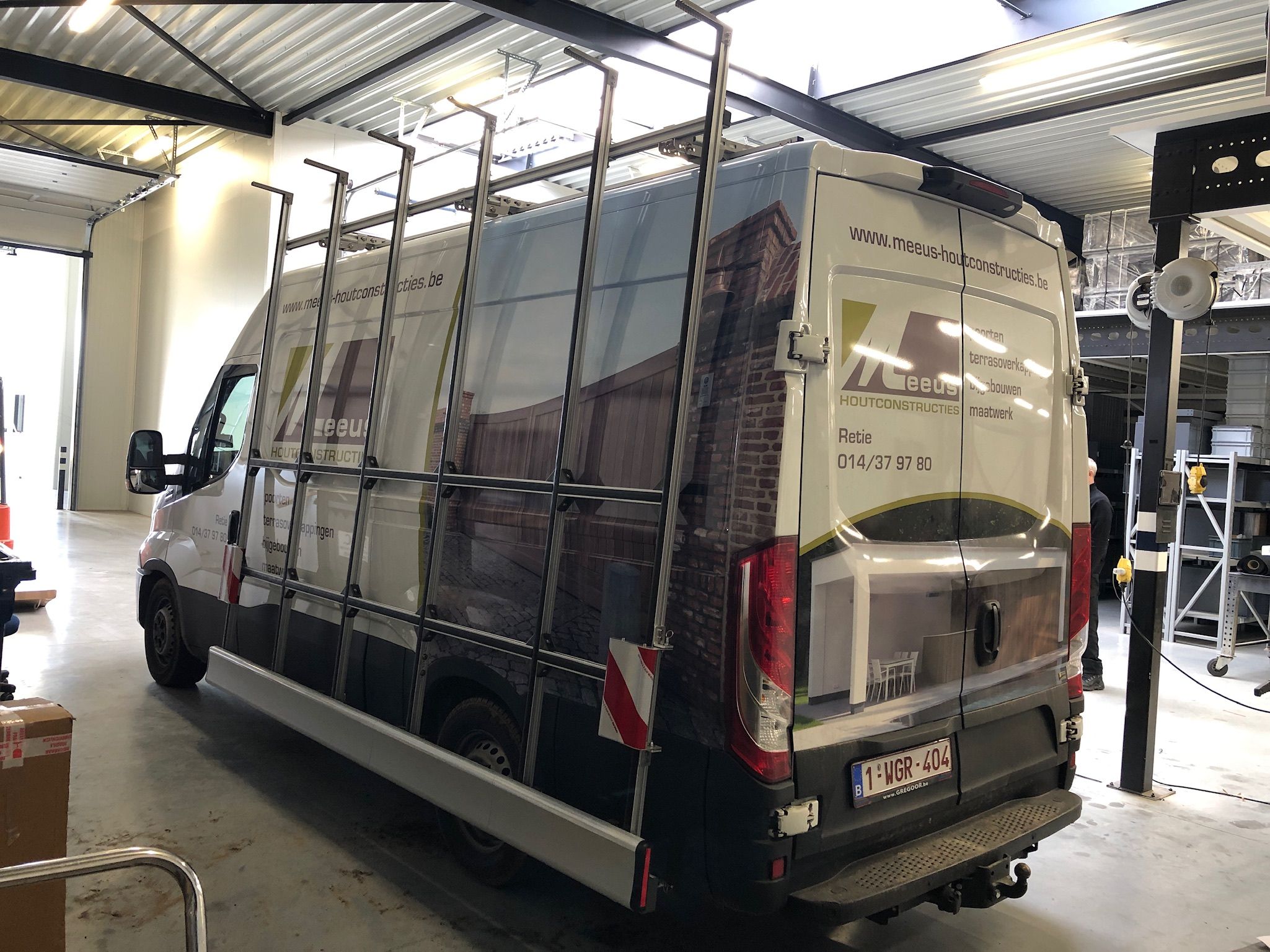 Dakdragers Glasdragers M Tube Bedrijfswagen Mobirack 27