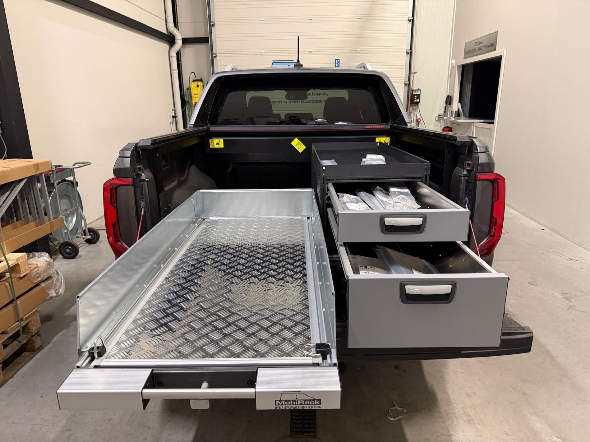 Pickup Opbergsysteem Lade Met Schuifrek
